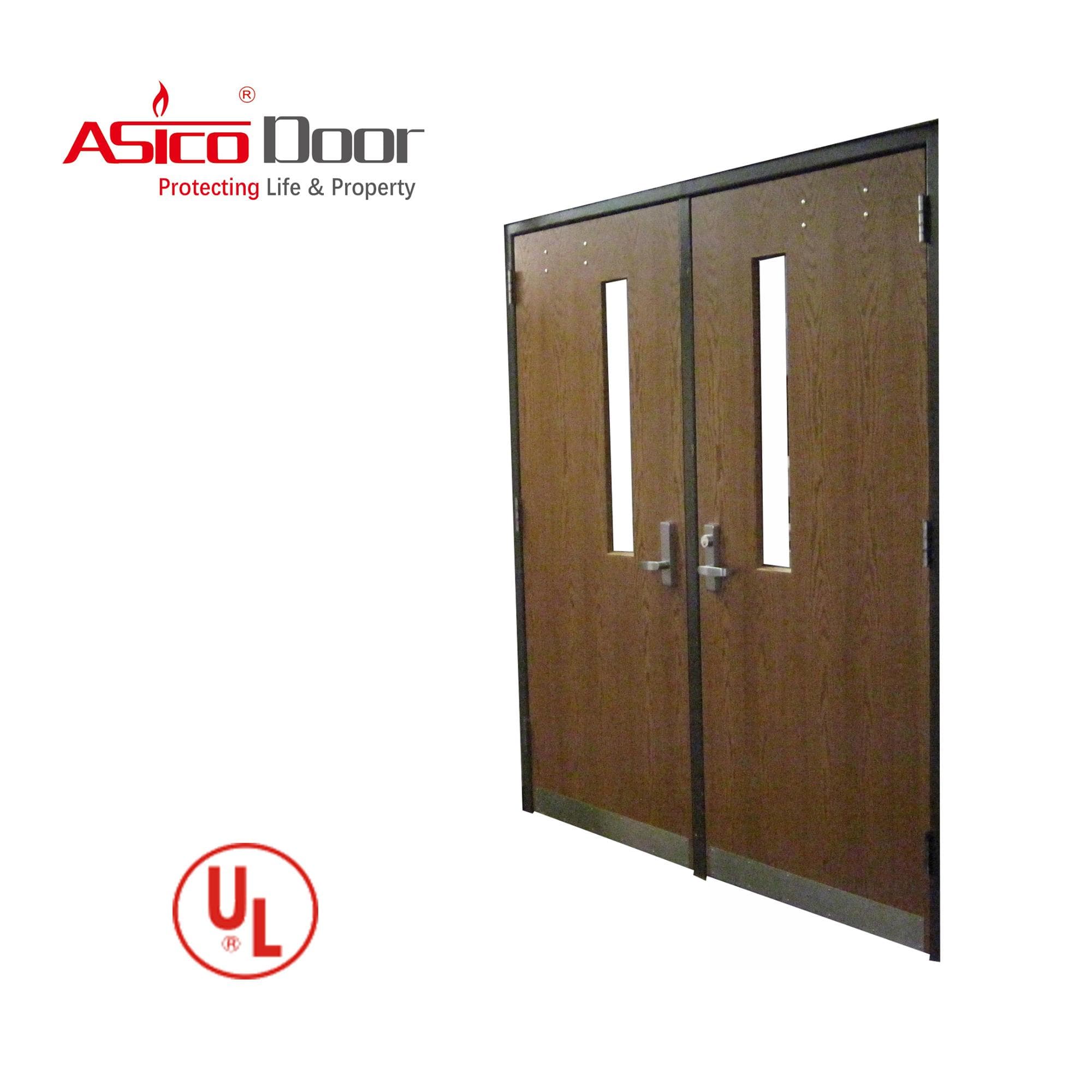 ASICO Double Leaf Ul Listed Fire Rated — ASICO (ASICO) | Asgar Trading